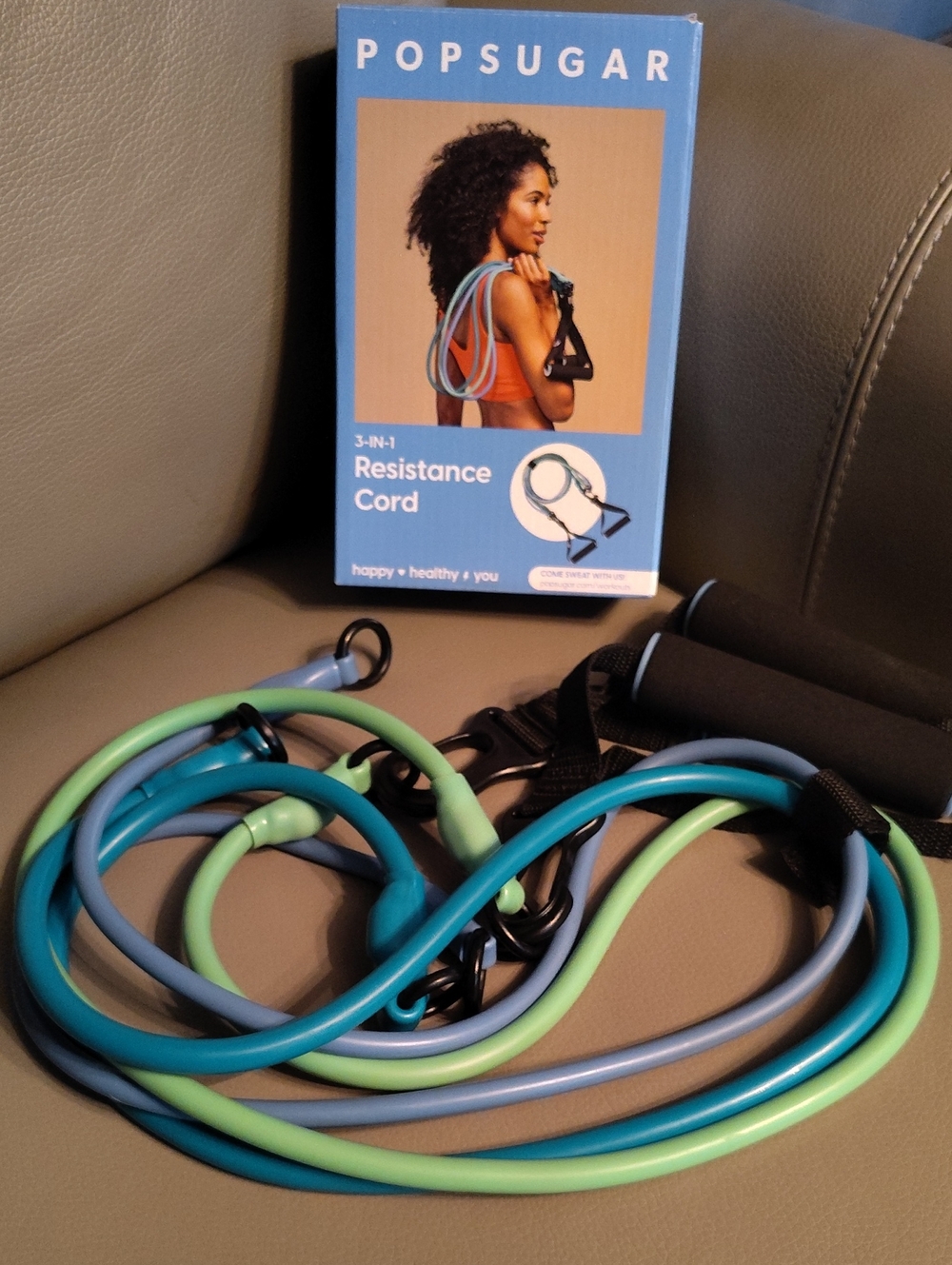 POPSUGAR 3-IN-1 Resistance Cord Set